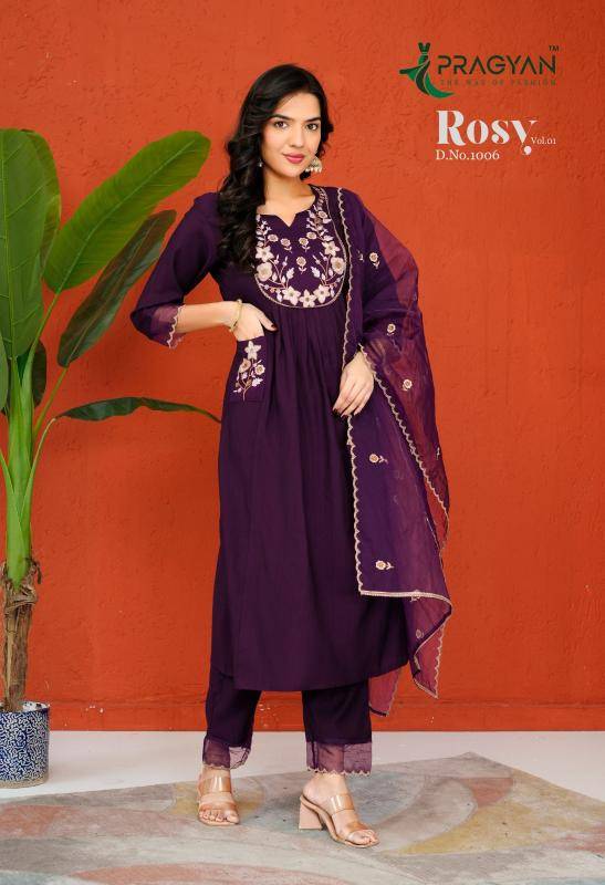 Pragyan rosy vol 1 Mumbai kurti suppliers